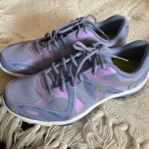 Ryka Women's Lavender and Gray Athletic Sneakers